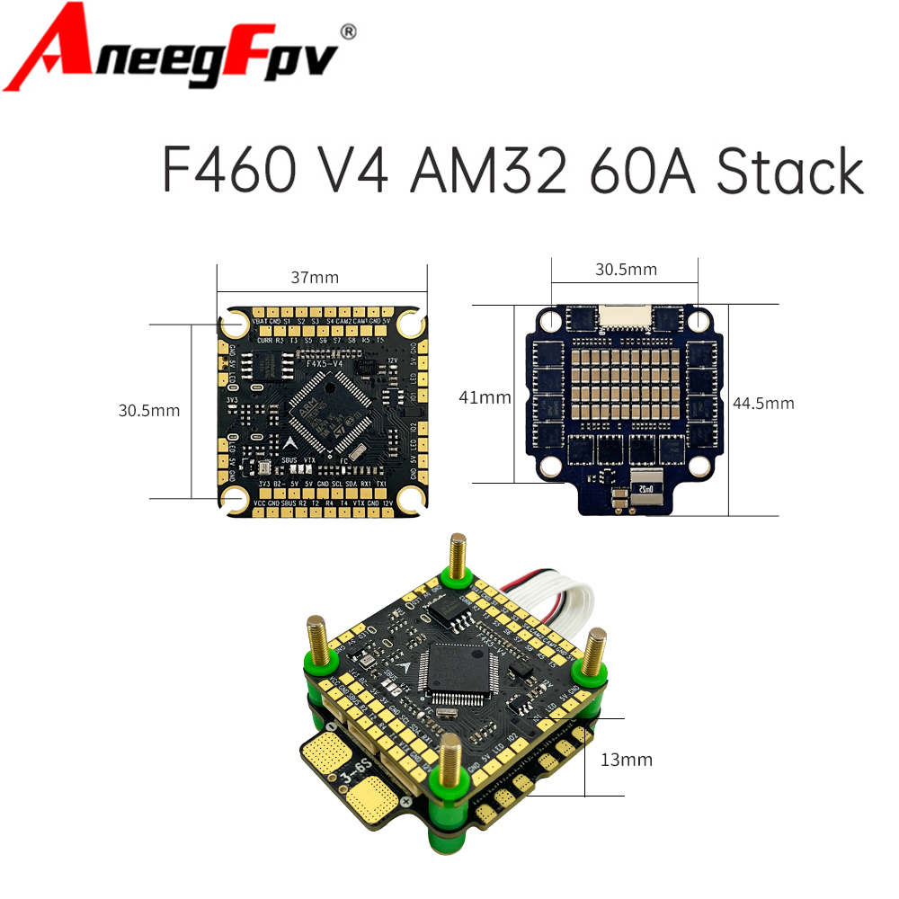 Aocoda RC F460 V4 Stack F405 V - Drone Rc V4 reseña y precio