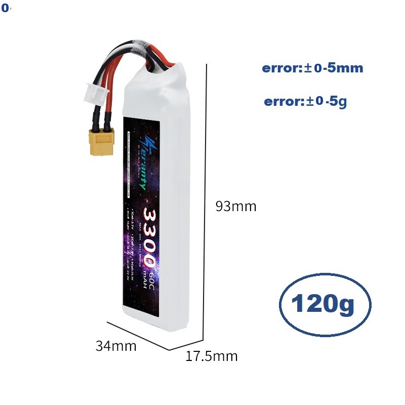 2S 7.4V LiPo Battery 3300mAh 6 - Drone Rc Boat reseña y precio
