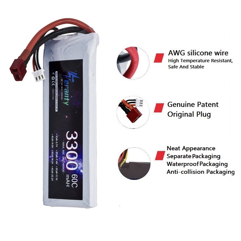 2S 7.4V LiPo Battery 3300mAh 6 - Drone Rc Boat reseña y precio