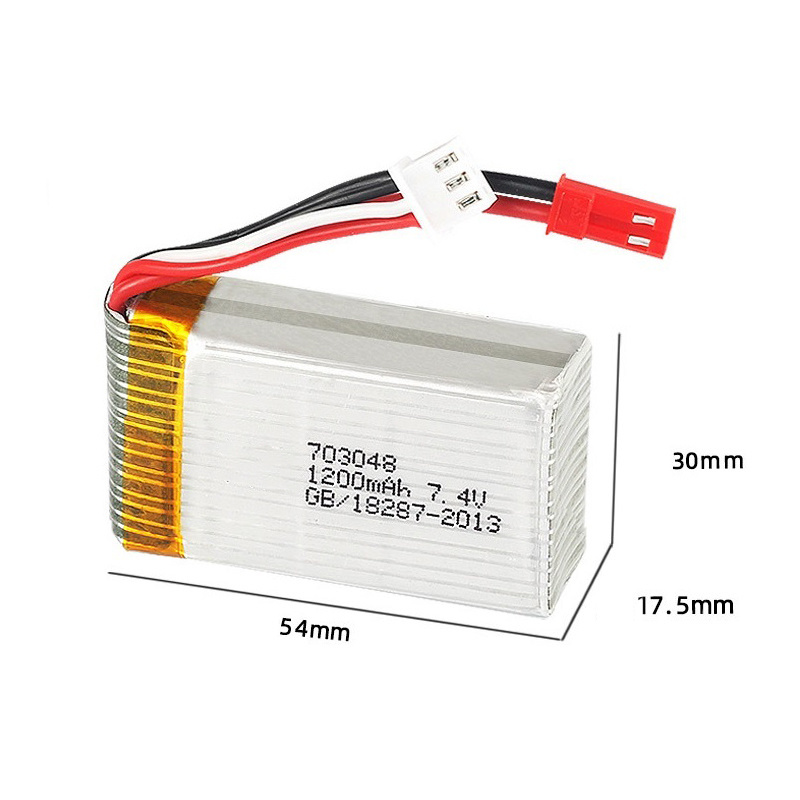 Lipo Battery 2S 7.4V 1200mAh 7 - Drone Mjx Rc reseña y precio