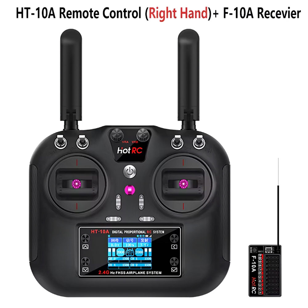 Hotrc HT-10A 2.4G 10CH Transmi - Drone Rc Boat reseña y precio