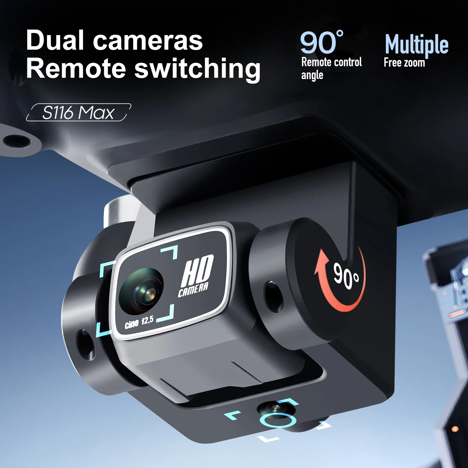 S116 Rc Drone Dual Camera 6Ch  - Drone Rc S116 reseña y precio