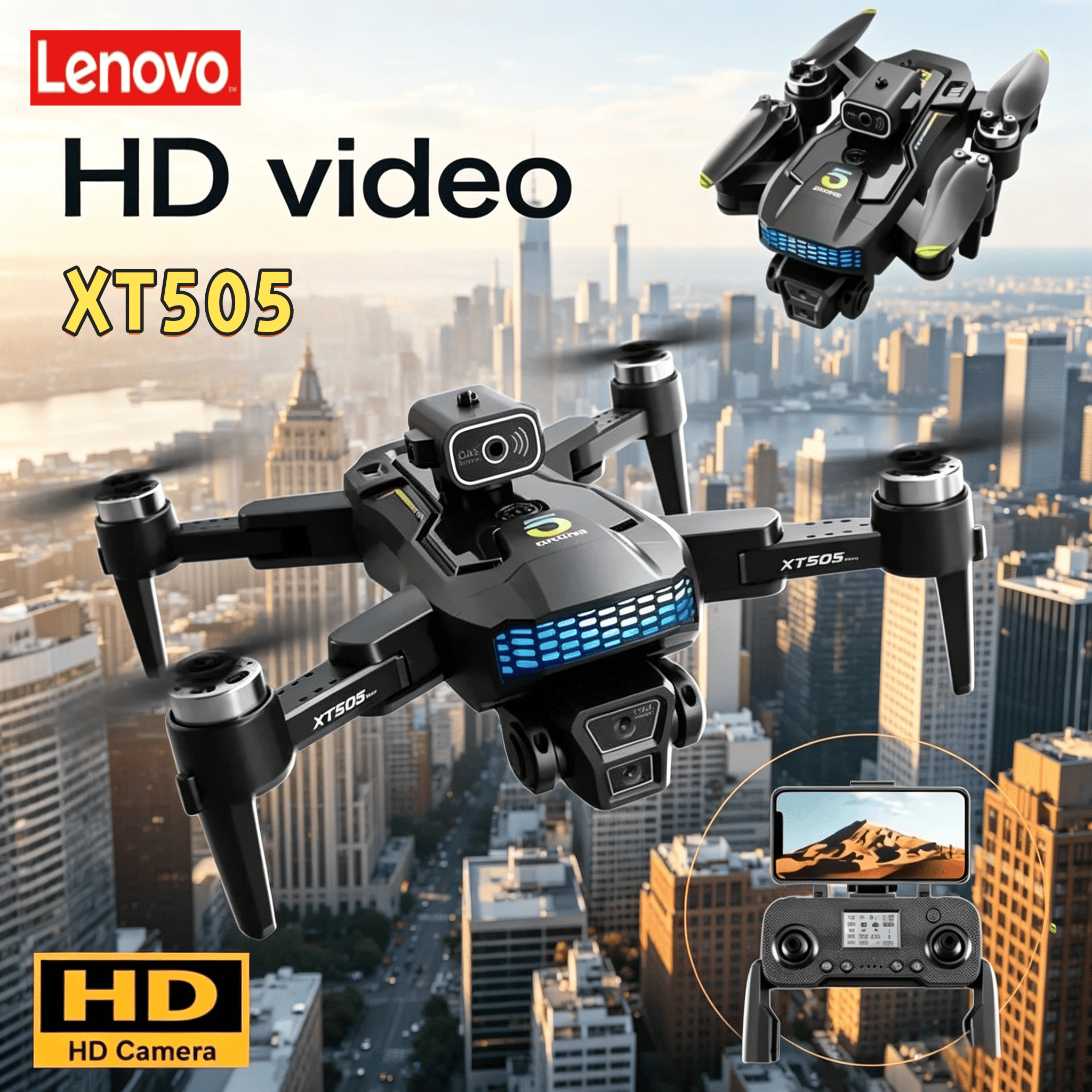Lenovo XT505 Drone Brushless M - Xt505 Rc Drone reseña y precio