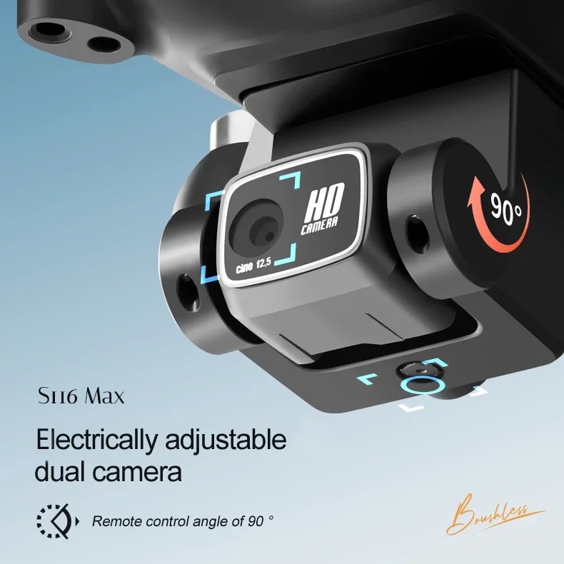 2025 Drone S116 MAX Elf 4K HD  - Drone Rc S116 reseña y precio