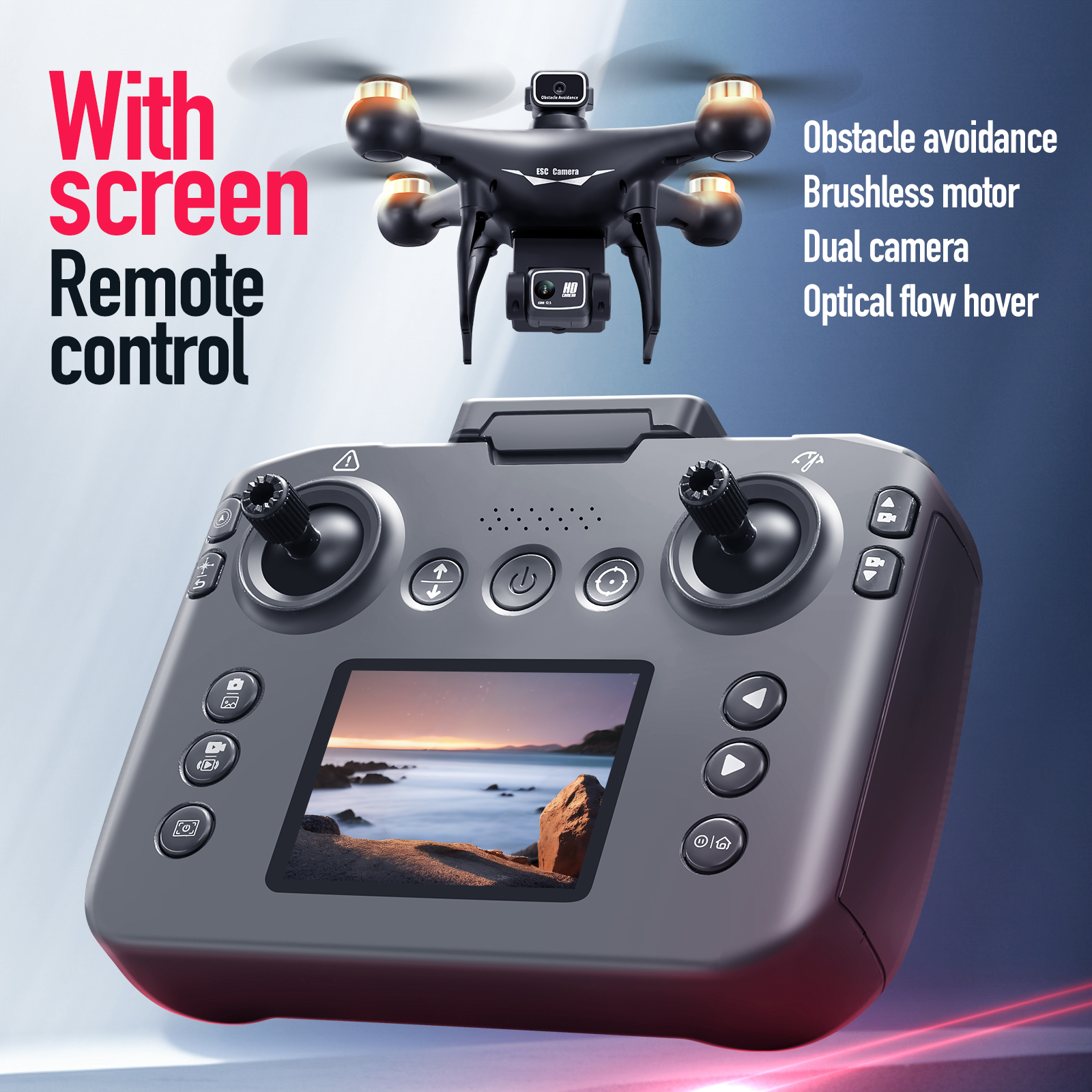 S116 MAXupgraded large-screen  - Drone Rc S116 reseña y precio