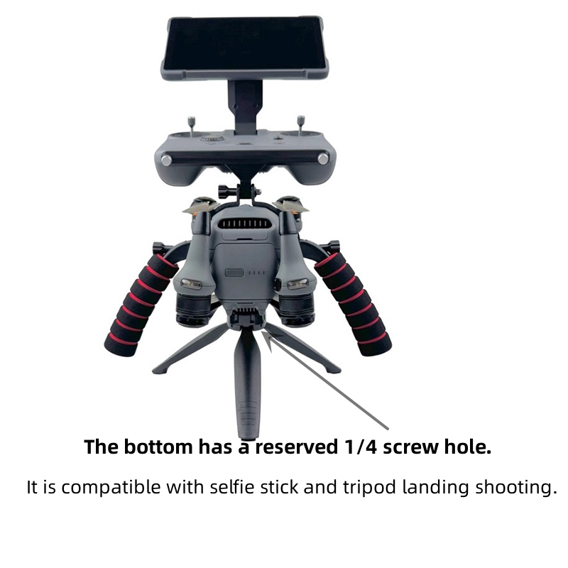 Dual Handheld Holder Handle fo - Drone Dji Rc Pro reseña y precio