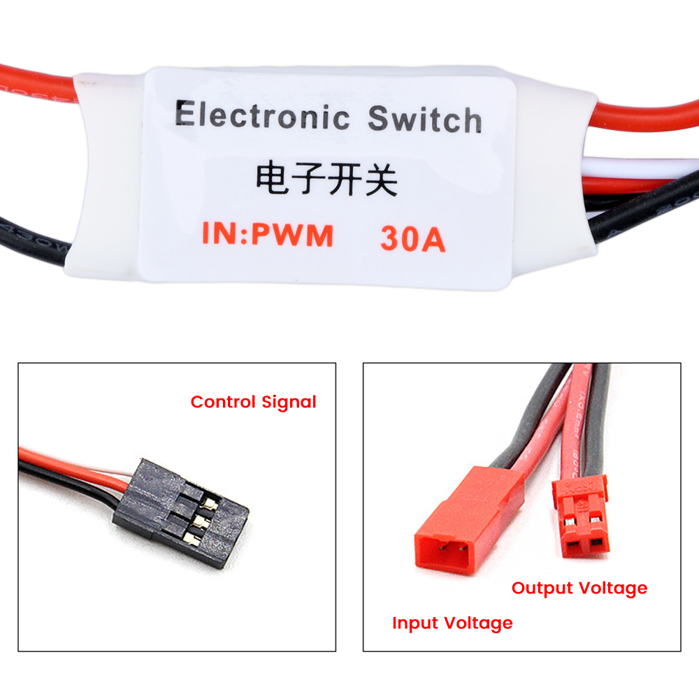 2~30A High Current Remote Cont - Drone Switch Rc reseña y precio