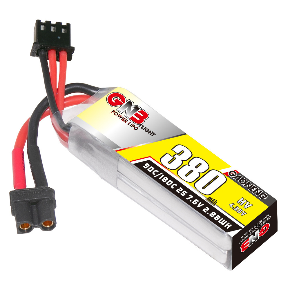 GNB 2S 7.6V 380mAh 90C/180C Li - Drone Rc Leading reseña y precio