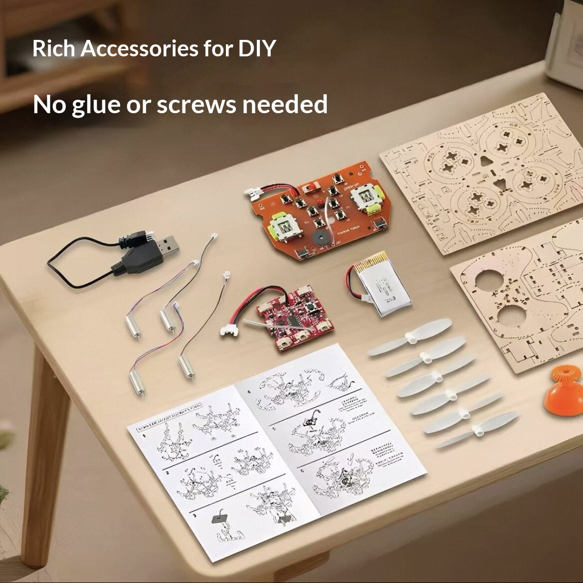 2026 New Wooden DIY Assembled  - Flight Controller reseña y precio