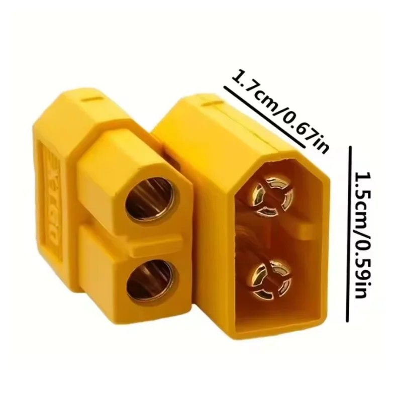 10PCS XT60 Battery Connector M - Drone Rc Link reseña y precio
