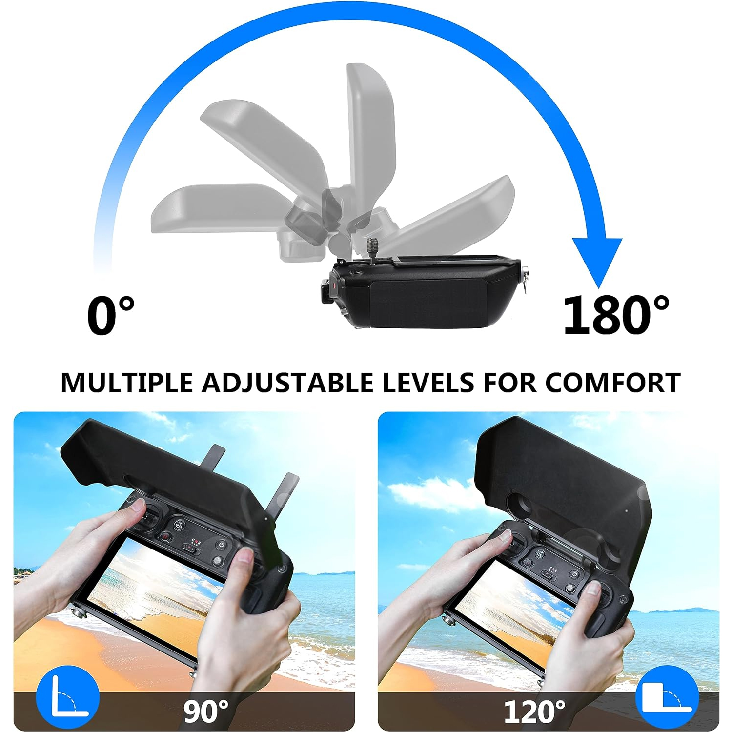 2-in-1 Sun Hood & Joystick Cov - Drone Rc Cover reseña y precio
