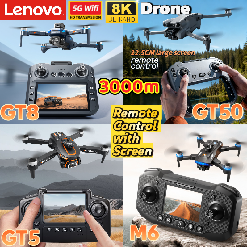 Lenovo Drone 8K Camera GT8 GT5 - Drone Rc Gt50 reseña y precio