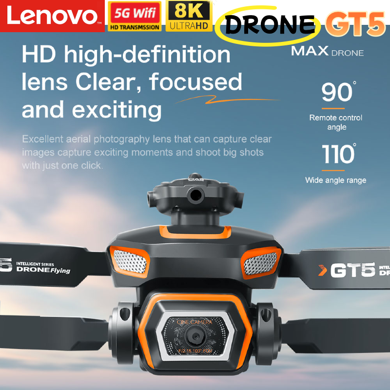 Lenovo Drone 8K Camera GT8 GT5 - Drone Rc Gt50 reseña y precio