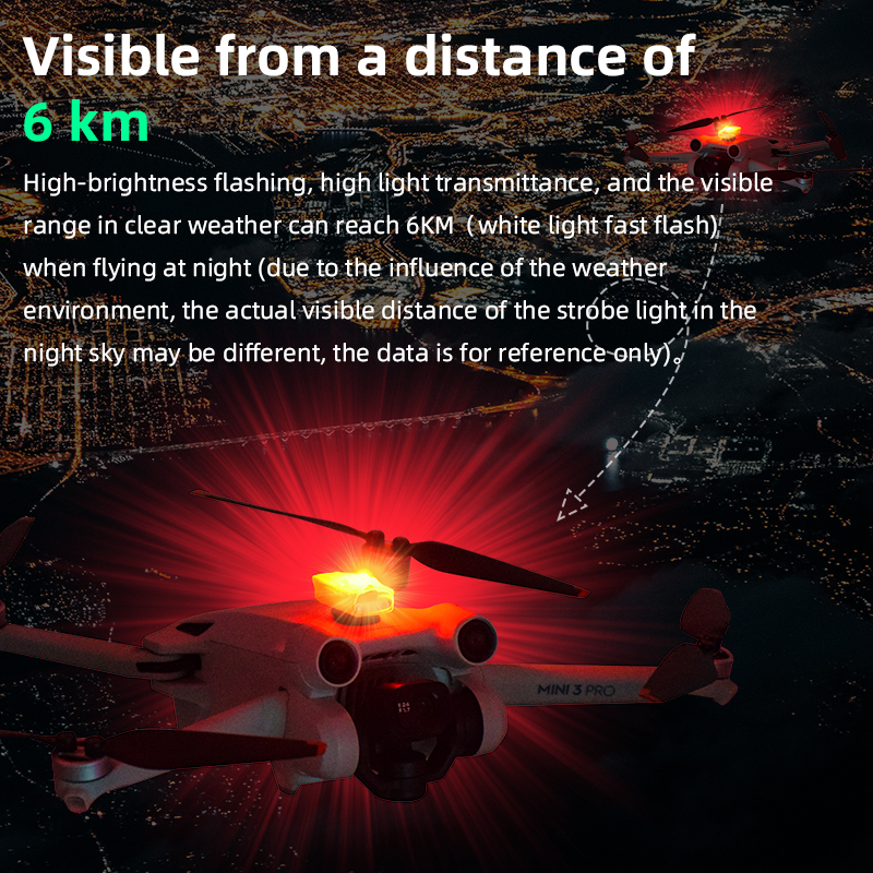 Mini Drone Strobe Light for DJ - Drone Dji Rc Pro reseña y precio