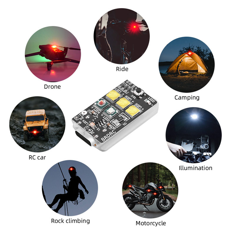 Mini Drone Strobe Light for DJ - Drone Dji Rc Pro reseña y precio