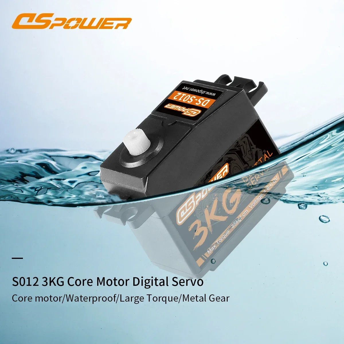 DSpower 3KG Plastic Gear Water - Drone Rc Leading reseña y precio