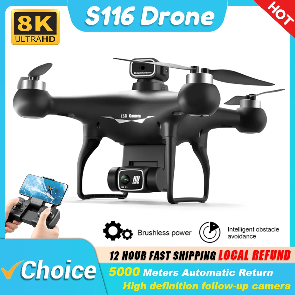 S116 MAX Elf Drone Professiona - Drone Rc S116 reseña y precio