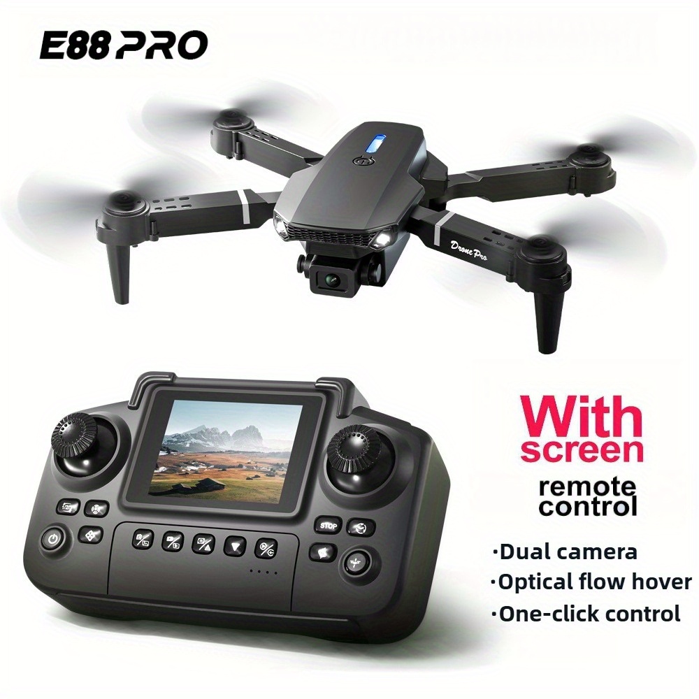 E88 Pro RC Drone WiFi FPV Heig - Drone Rc E88 Pro reseña y precio