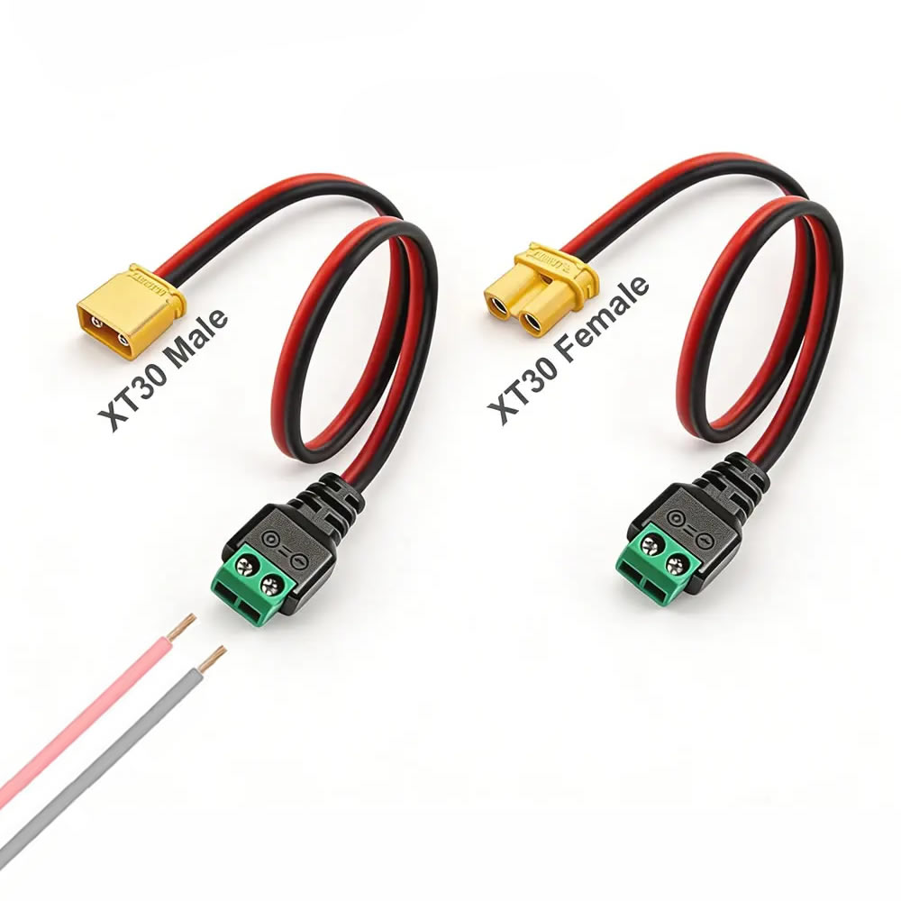 XT30 Male Female Connector Plu - Drone Rc Link reseña y precio