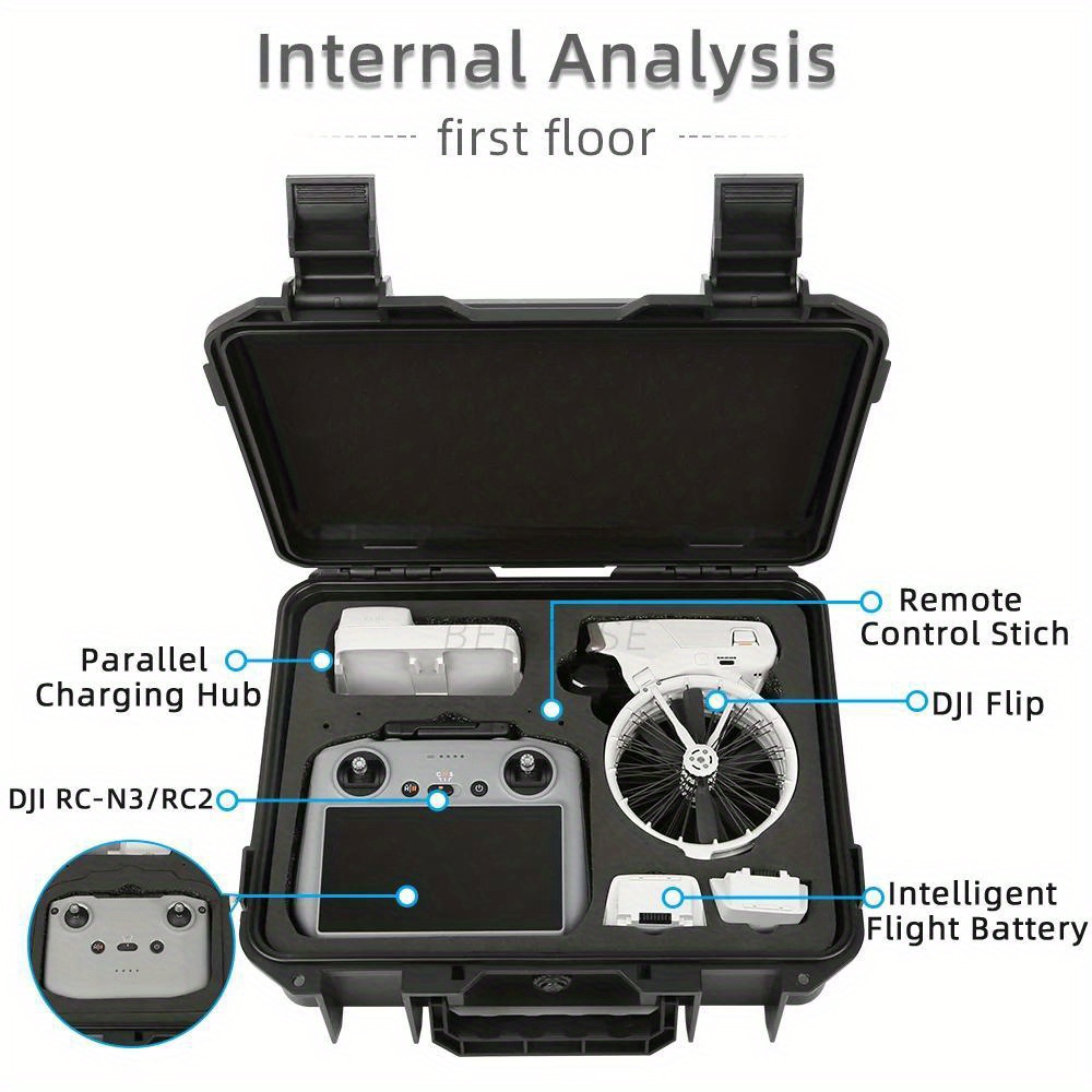 For DJI Flip hard-shell storag - Drone Rc Cover reseña y precio