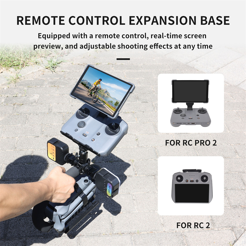 Drone Handheld Shooting Stand  - Drone Dji Rc Pro reseña y precio