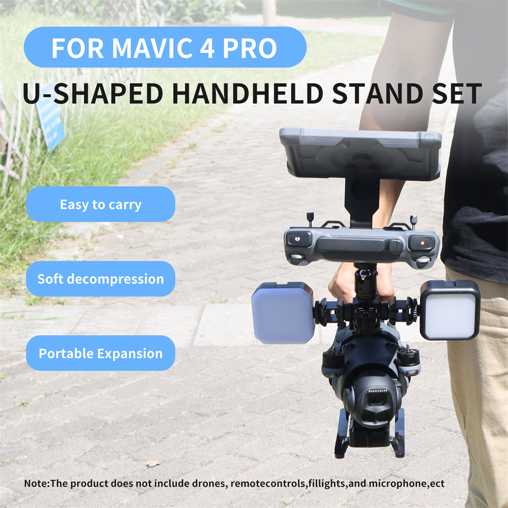 Drone Handheld Shooting Stand  - Drone Dji Rc Pro reseña y precio