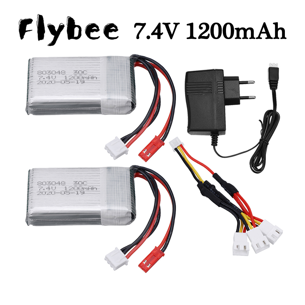 7.4V 1200mAh Battery For MJX X - Drone Mjx Rc reseña y precio