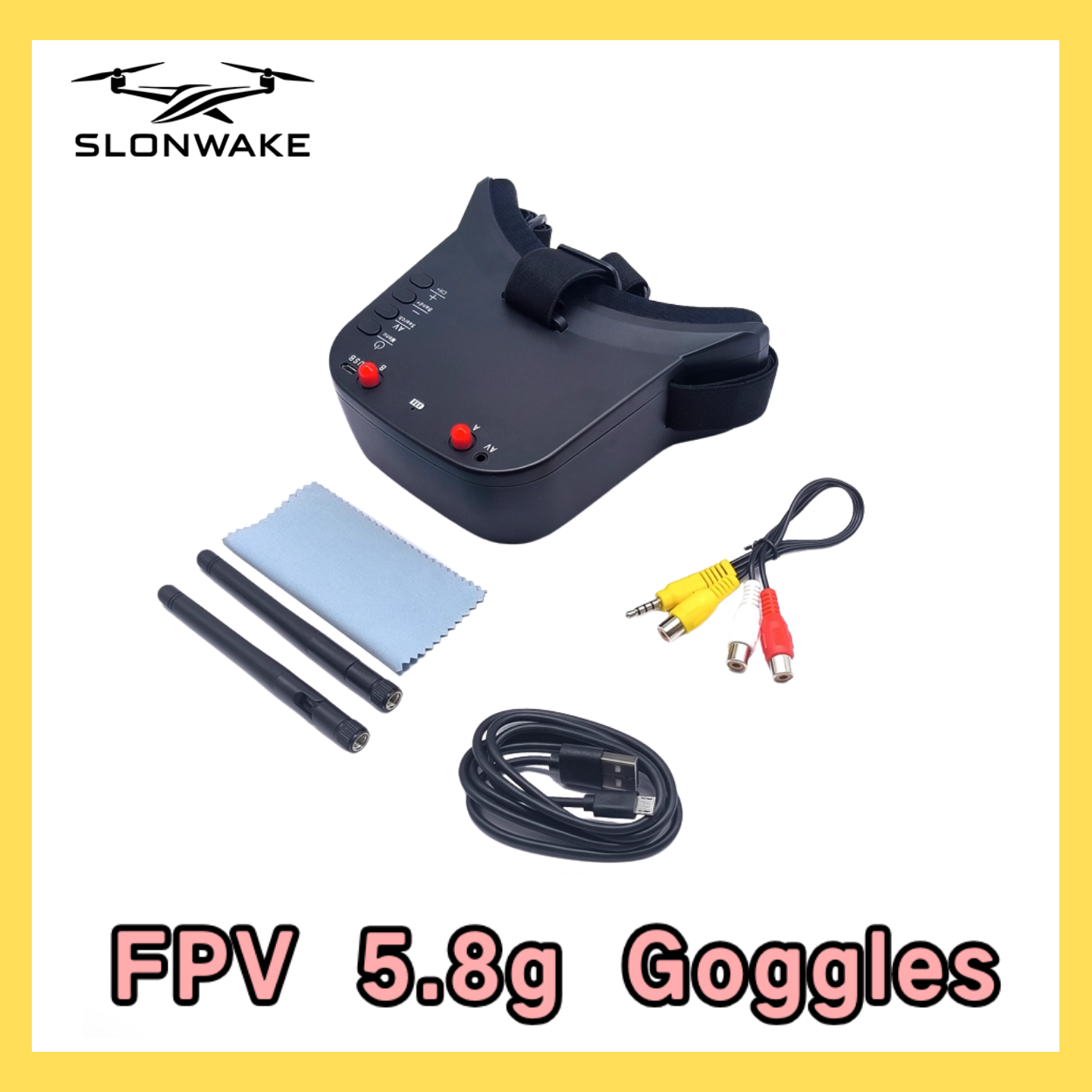 SLONWAKE 5.8G 48CH FPV 400mw V - Drone And Car reseña y precio