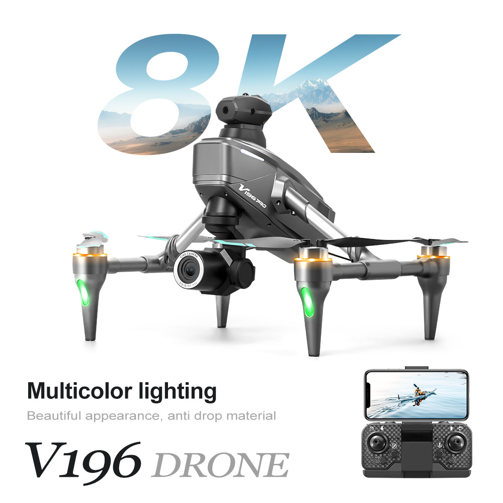 2024 New V196 Drone 8K Profess - Drone V196 Rc reseña y precio