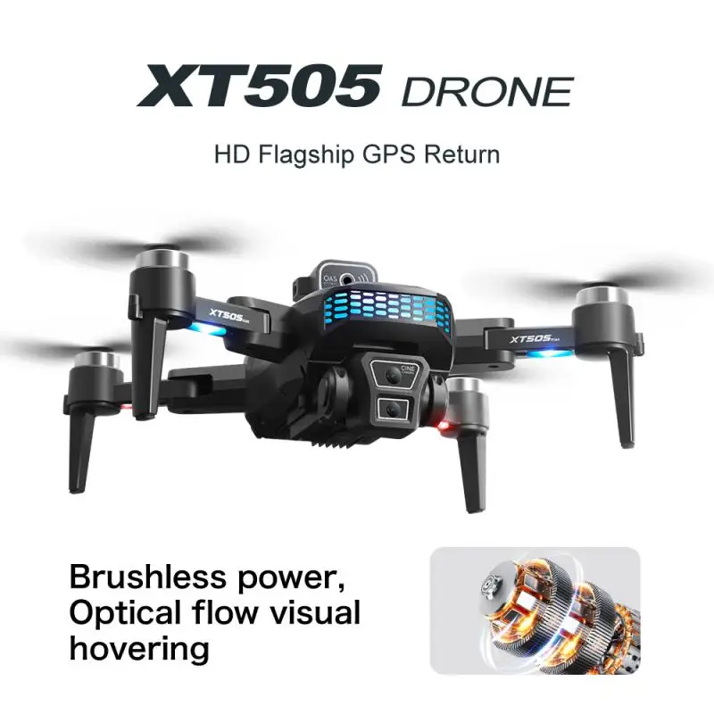 XT505 RC Drone 4K HD 5G GPS Ob - Xt505 Rc Drone reseña y precio