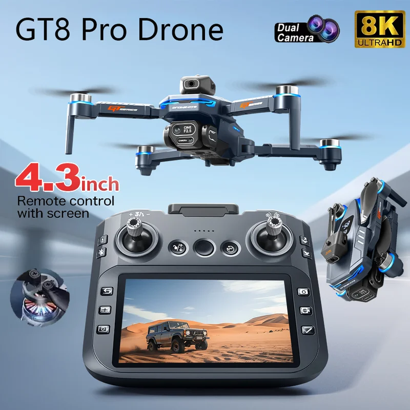 2026 New GT8 Drone GPS 8K Prof - Drone Udi Rc reseña y precio
