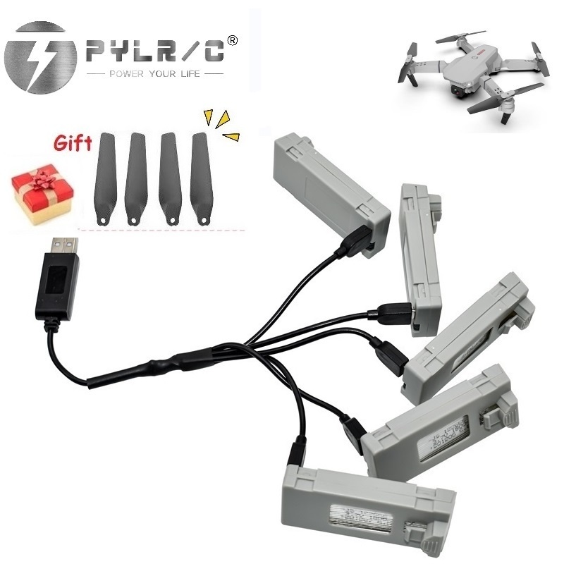 1/2/10Pcs 3.7V 1800Mah RC Dron - Drone Rc E88 Pro reseña y precio