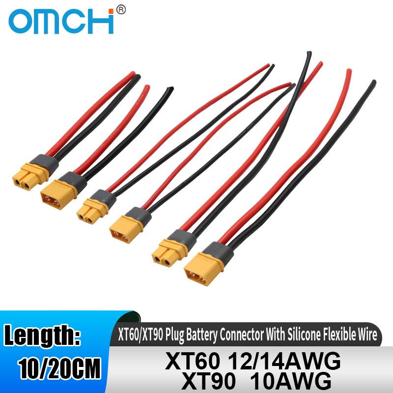 OMCH XT60 12/14AWG XT90 10AWG  - Drone Rc Link reseña y precio