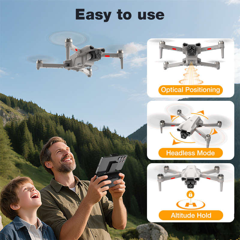 2026 Hot L017 Pro Drone Brushl - Drone App Rc Fpv reseña y precio
