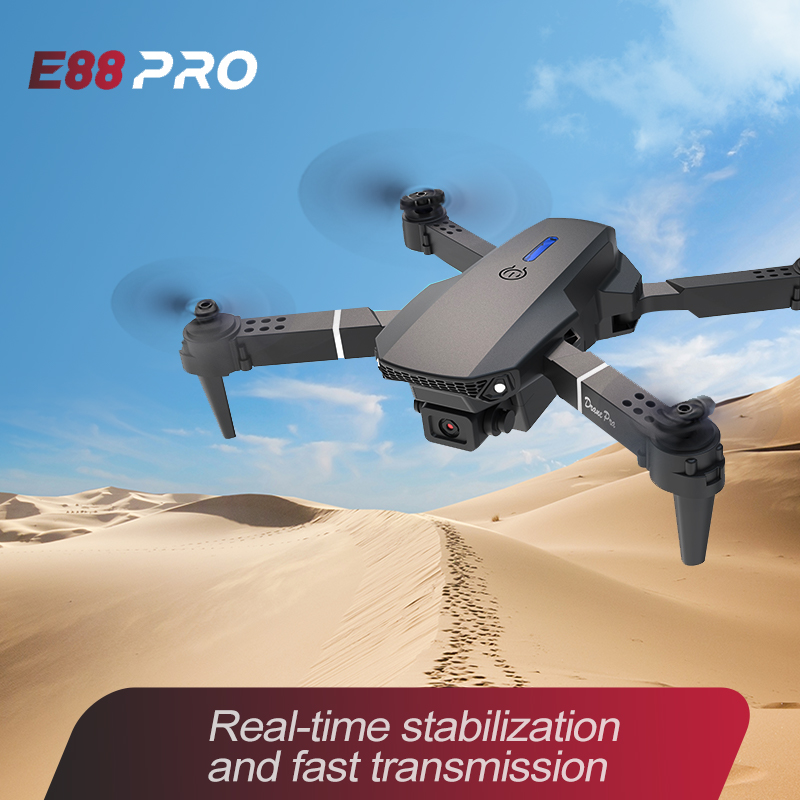 E88 Pro Mini Drone with Dual C - Drone Rc E88 Pro reseña y precio