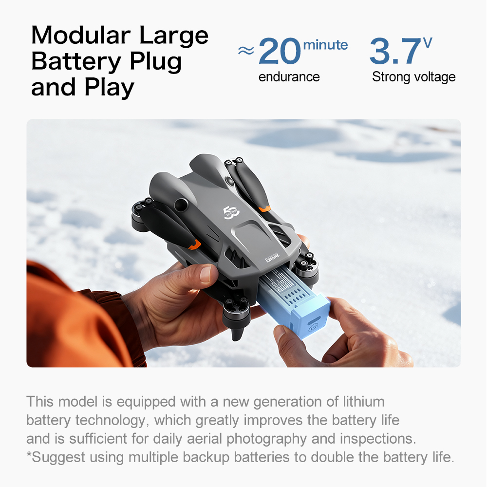 Lenovo GT50 Pro RC Drone 8K HD - Drone Rc Gt50 reseña y precio