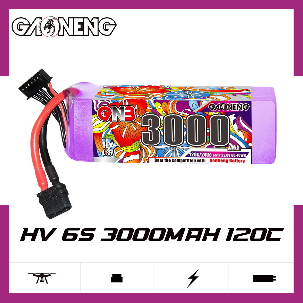 GNB Lipo Battery 6S 22.8V 3000 - Drone Rc Boat reseña y precio