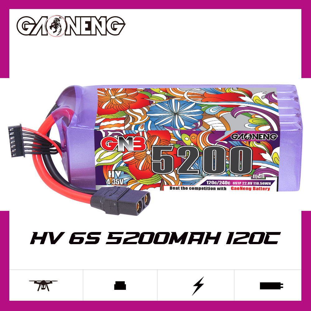 GNB Lipo Battery 6S 22.8V 3000 - Drone Rc Boat reseña y precio