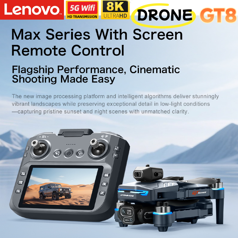 Lenovo Drone 8K Camera GT8 GT5 - Drone Rc Gt50 reseña y precio