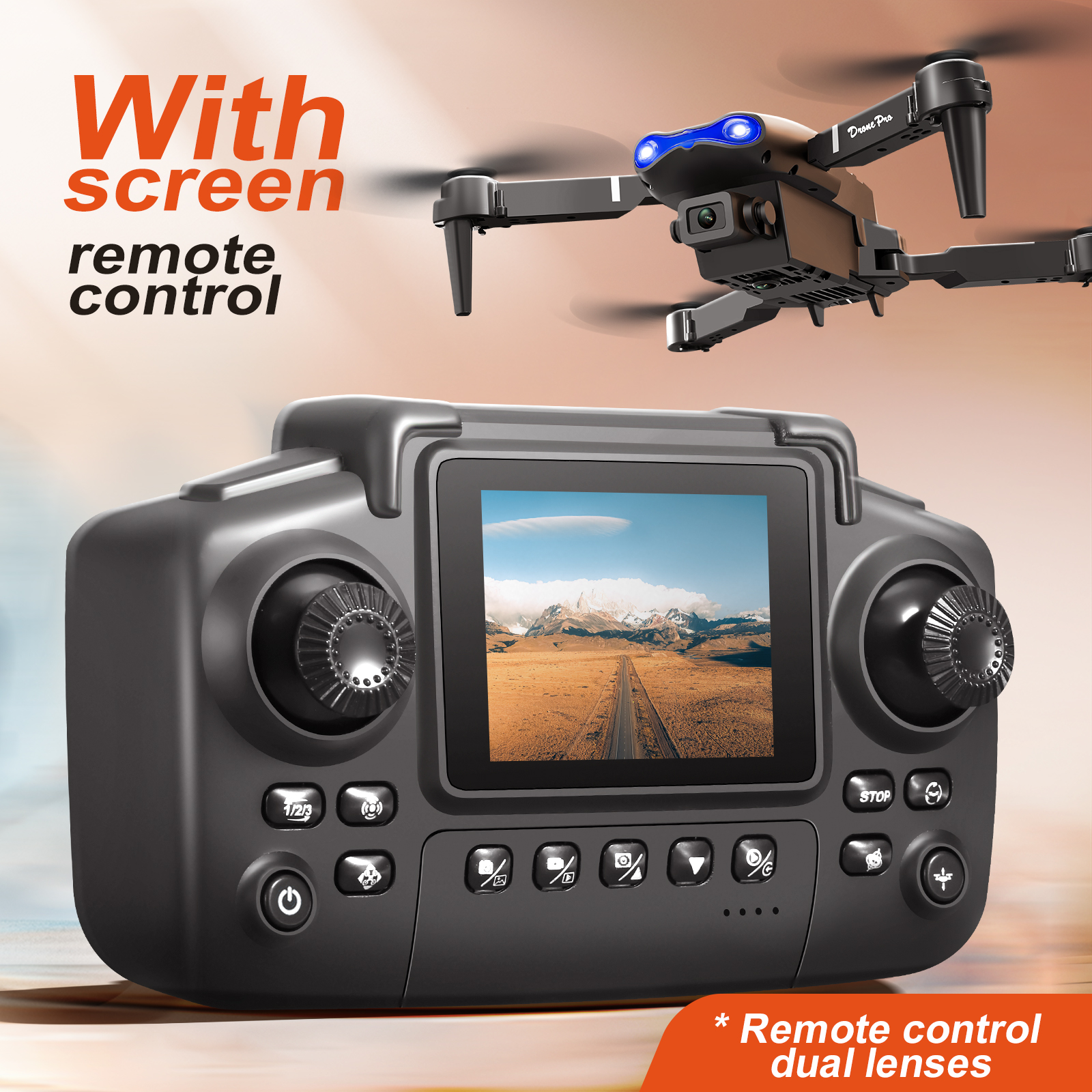 E88 Mini Portable Drone HD Aer - Drone E88 Rc Quadcopter reseña y precio