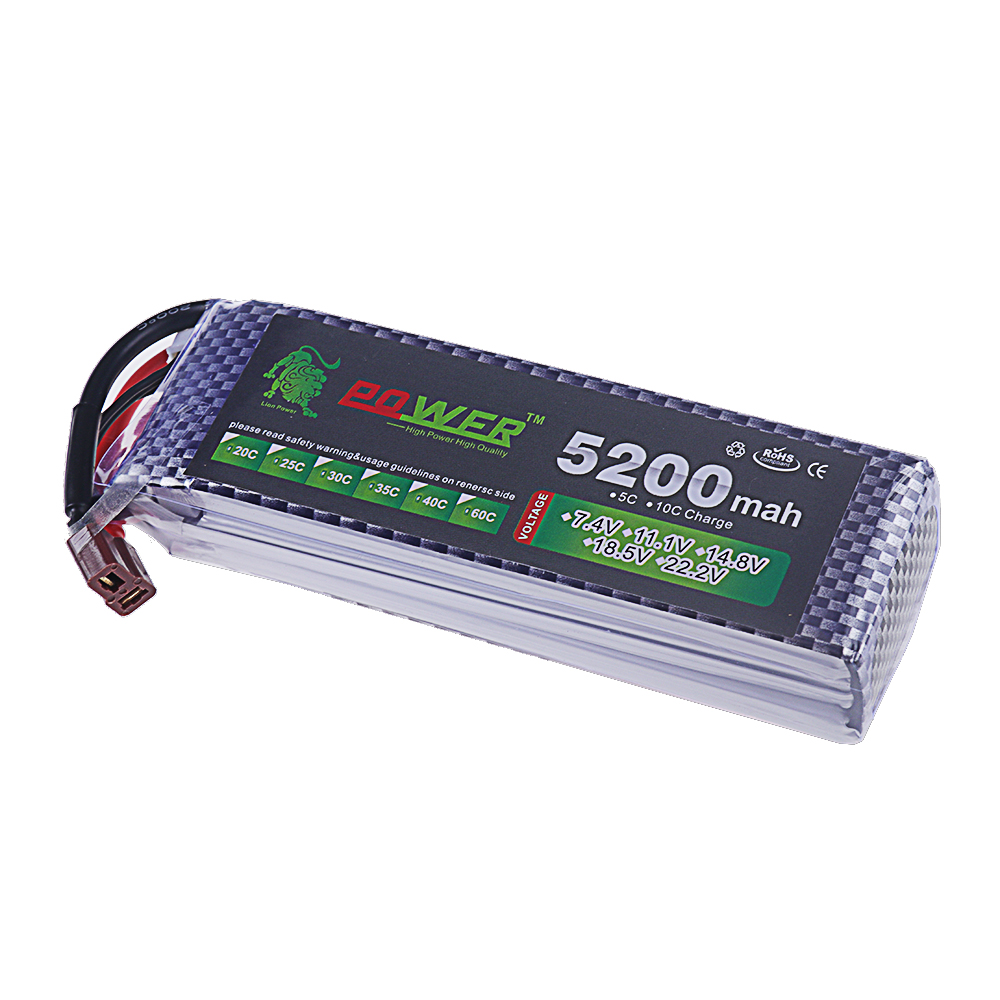 3S Lipo Battery 11.1V 5200mah  - Drone Rc Boat reseña y precio