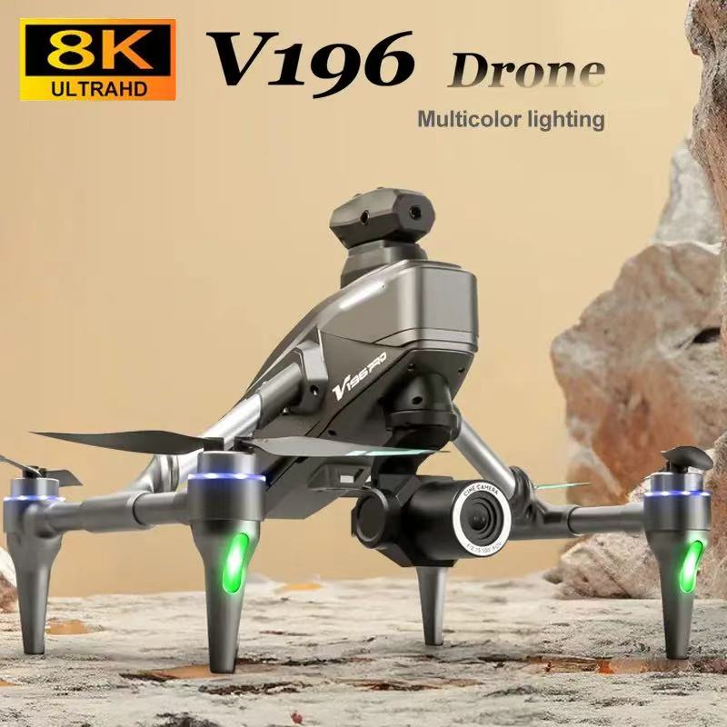 New V196 Drone Brushless 8k HD - Drone V196 Rc reseña y precio
