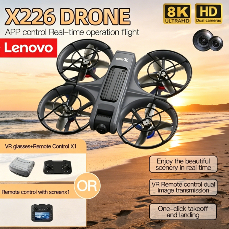 Lenovo X226/X226VR Drone 8K Pr - Drone Rc X226 reseña y precio