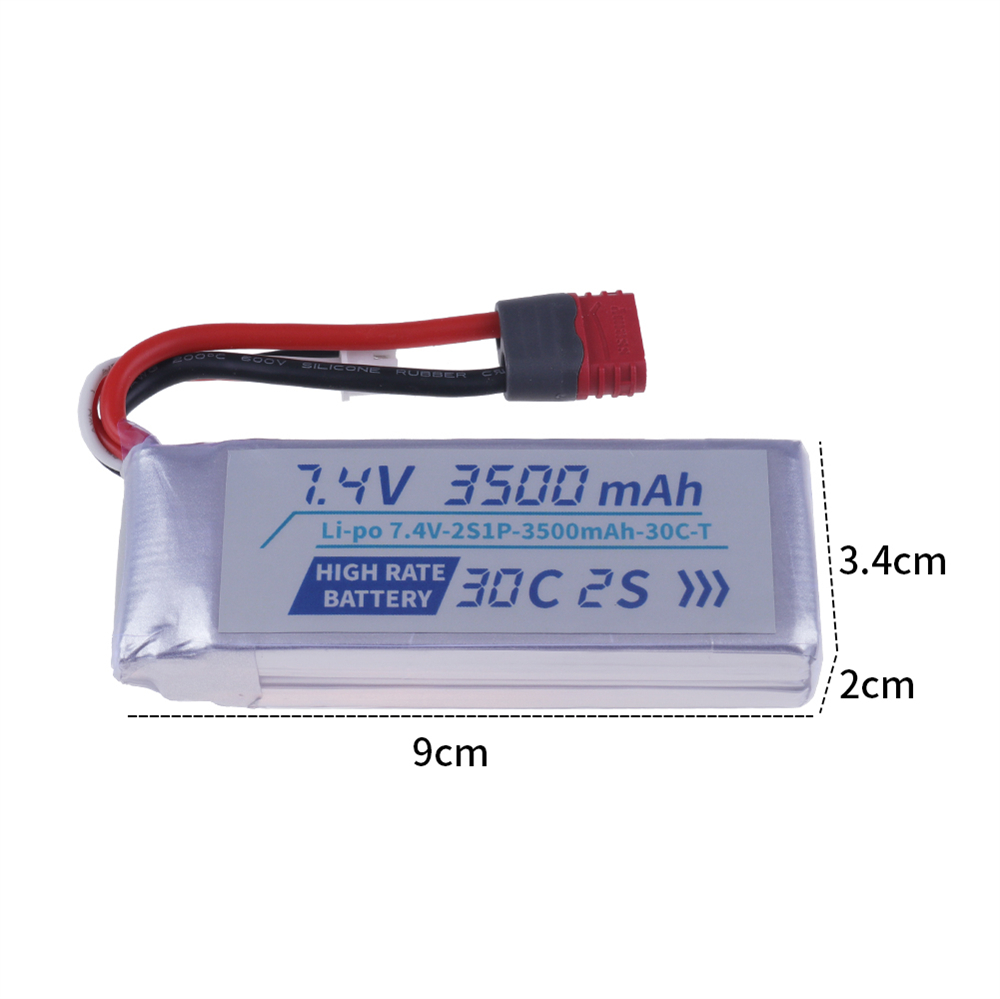 3500MAH 30C 7.4V 11.1V Lipo Ba - Drone Mjx Rc reseña y precio
