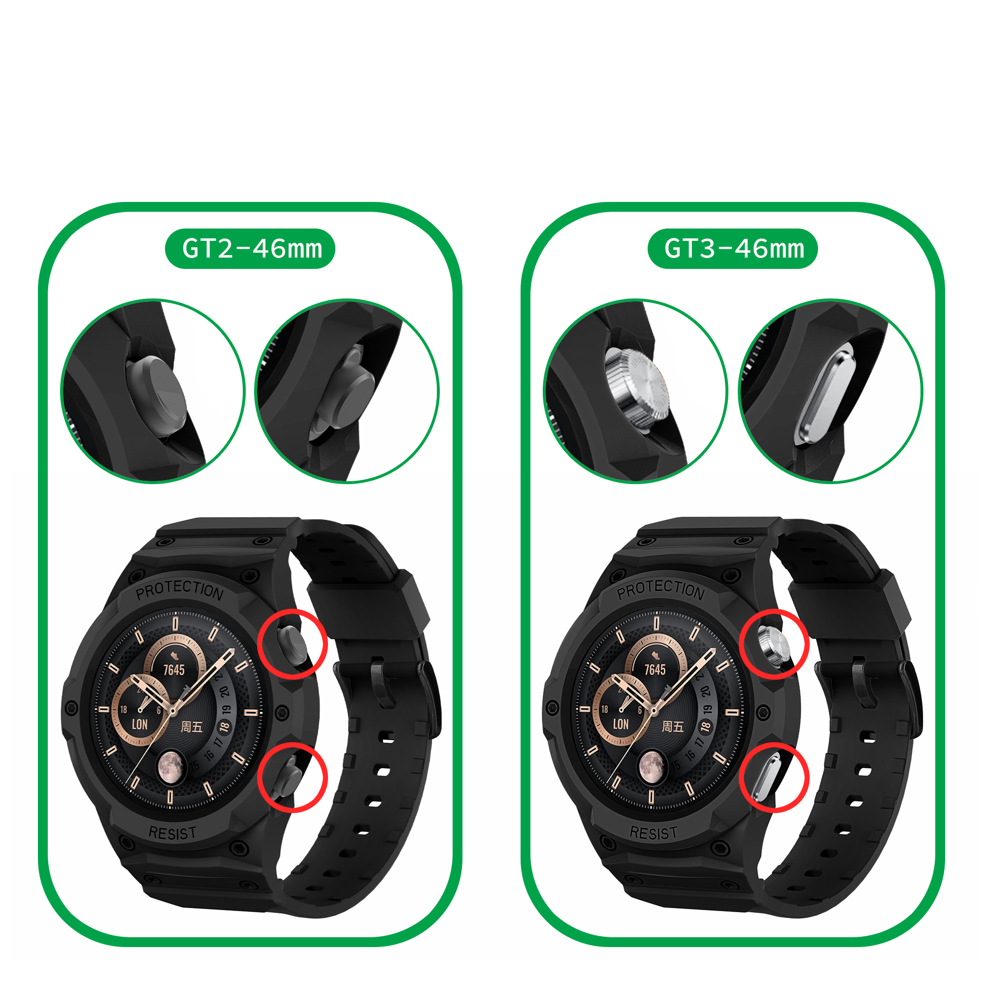 TPU Frame Shell Cover Wrist Wa - Drone Gt3 Rc reseña y precio