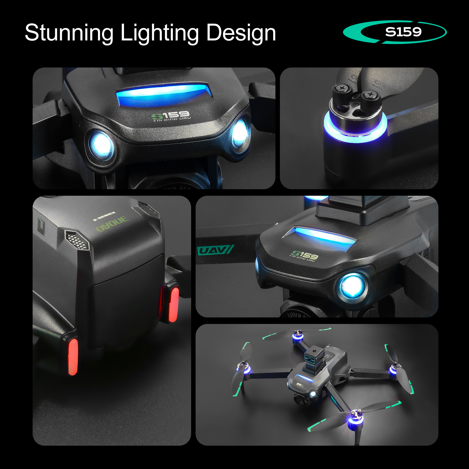 S159 GPS Drone 4K Profesional  - Drone App Rc Fpv reseña y precio