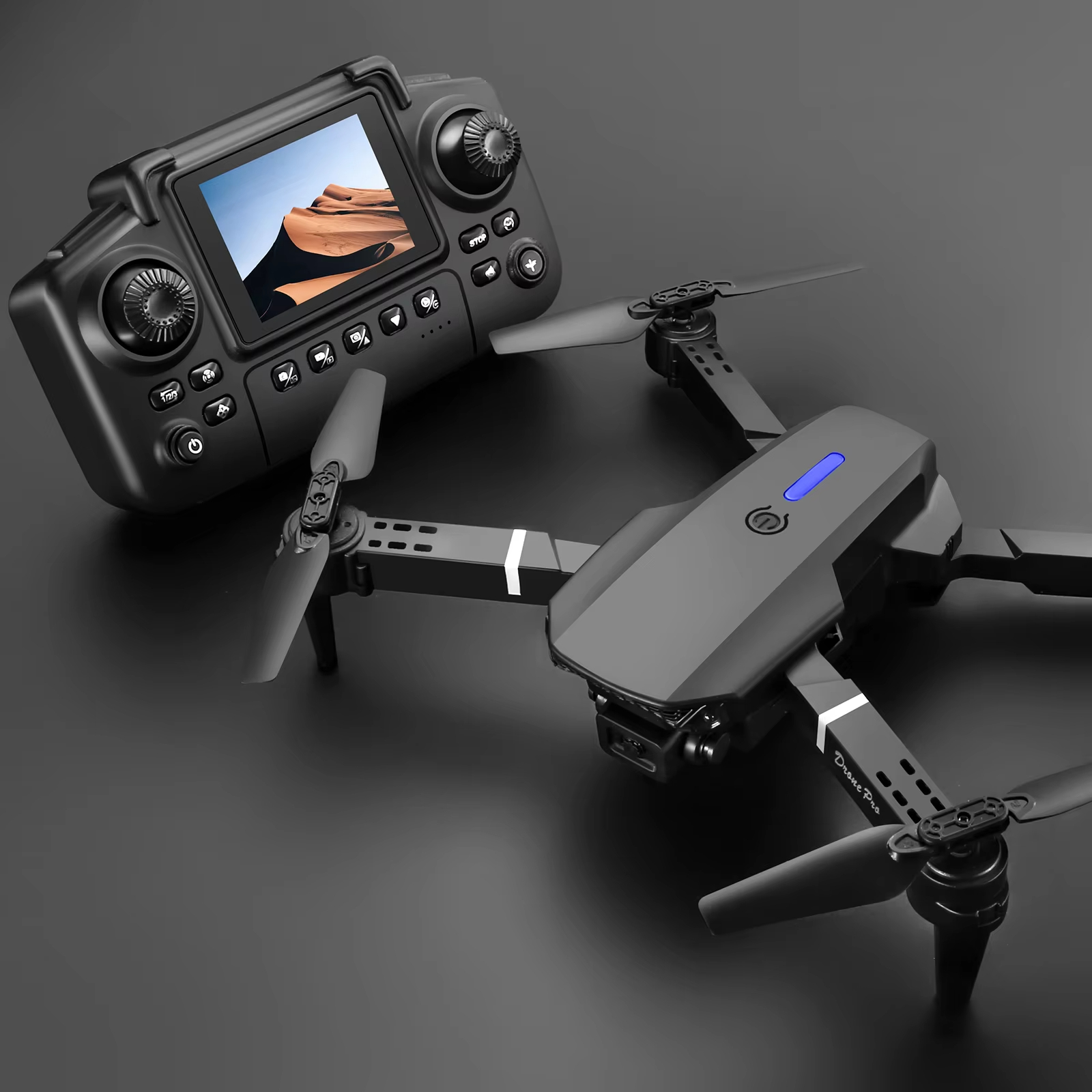 E88 Pro New Upgraded Drone 4K  - Drone Rc E88 Pro reseña y precio