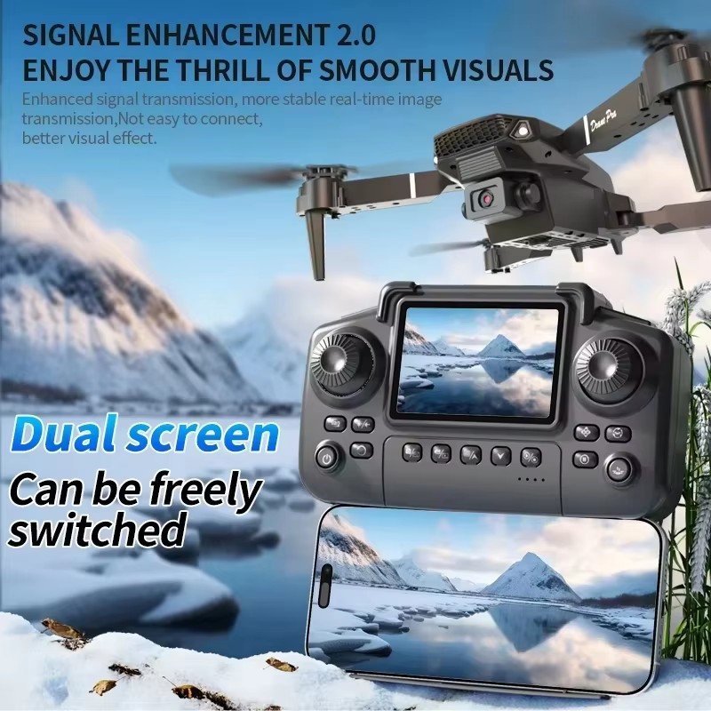 E88 Pro New Upgraded Drone 4K  - Drone Rc E88 Pro reseña y precio