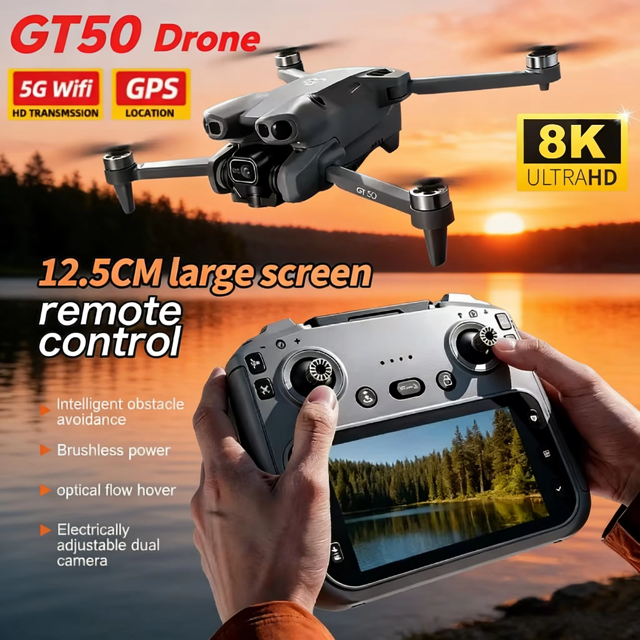 Hot Aircraft Toy Control Remot - Drone Rc Gt50 reseña y precio