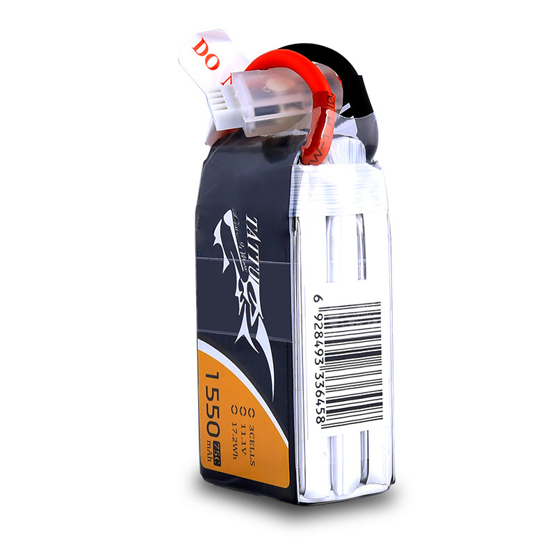 TATTU 3S 11.1V 1550mAh 75C LiP - Drone Rc Link reseña y precio